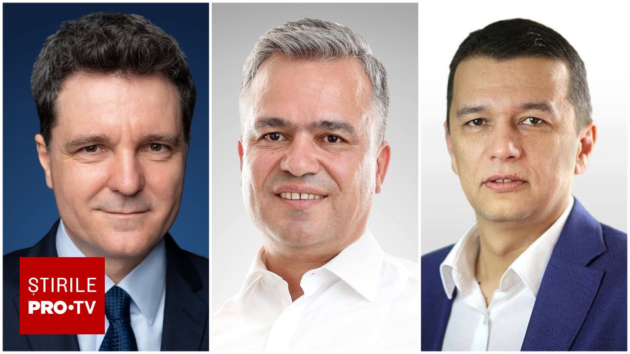Ludovic Orban în timpul unei declarații politice.
